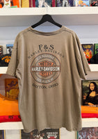 F&S Harley-Davidson Dayton Ohio Pin Up T-Shirt Sz XL