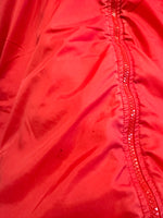 Vintage IU Indiana University Hooded Lined Windbreaker Jacket Sz XL