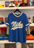 Vintage Nike 3/4 Sleeve Baseball Raglan T-Shirt Sz L Made in USA