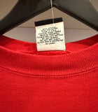 Vintage IU Indiana University Candy Cane Stripes Sweatshirt Sz M Made in USA