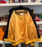 Carhartt J105 Workshield Mesh Lined Yellow & Black Jacket with Hood Sz XL
