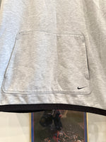 Vintage Nike Gray Hoodie with Black Trim Sz XL