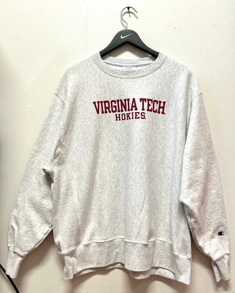 Virginia Tech Hokies Champion Reverse Weave Sweatshirt Sz XL