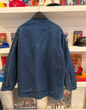 Vintage Sears Work’N Leisure Denim Chore Coat Jacket Blanket Lined Sz XL