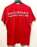 Vintage 1995 Alan Jackson Fan Club Party Screen Stars T-Shirt Sz L