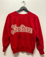 Vintage Indiana Script Sweatshirt Sz S