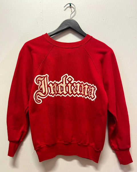 Vintage Indiana Script Sweatshirt Sz S