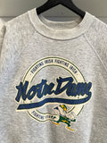 Vintage University of Notre Dame Fighting Irish Champion Sweatshirt Sz L Made in USA