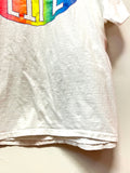 Vintage Life Rainbow Aardvark Graphics T-Shirt Sz L