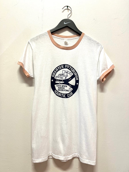 Vintage Greater Pittsburgh Aquatic Club T-Shirt Sz S