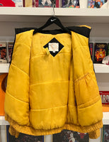 Vintage Purdue Boilermakers Puffer Jacket with Hood Sz XL