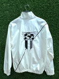 Vintage Nike International White Track Suit Sz M/L