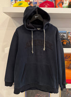 Avirex Black Embroidered Hoodie Sz M/L