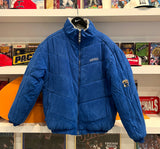 UK Kentucky Wildcats Embroidered Reversible Puffer Jacket Sz L