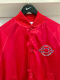 Vintage Chevrolet Satin EmbroideredJacket Sz M