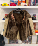 Vintage The Men’s Shop JC Penney Faux Fur Lined Trench Coat Sz M