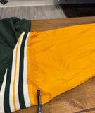Green Bay Packers NFL 1/2 Zip Windbreaker Pullover Jacket Sz XXL