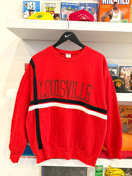 Vintage University of Louisville Cardinals Sweatshirt Sz M Made in USA