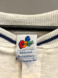 Vintage University of Illinois Fighting Illinois Button Embroidered Sweatshirt Sz XL Made in USA