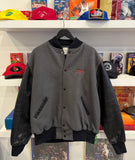 Vintage Stevie Ray Vaughan and Double Trouble Varsity Jacket with Leather Sleeves Sz XL