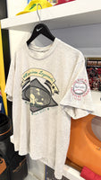 Vintage Lou Gehrig Babe Ruth American Legends The Babe Ruth Signature Series T-Shirt Sz L