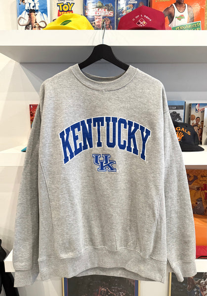 Vintage UK University of Kentucky Embroidered Varsity Sweatshirt Sz XL