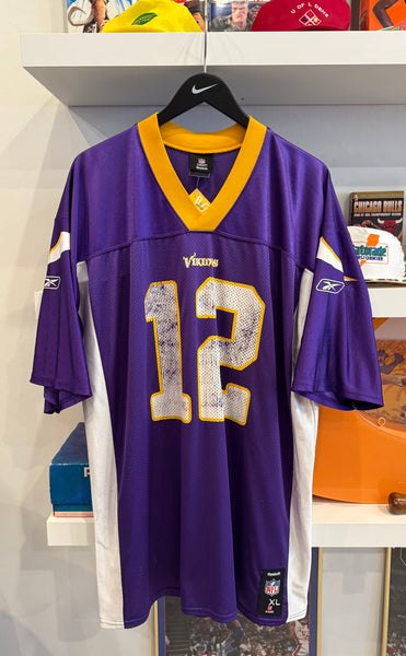 Minnesota Vikings Percy Harvin #12 Reebok Jersey Sz XL