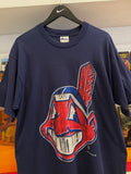 Vintage 1997 MLB Cleveland Indians T-Shirt Sz L