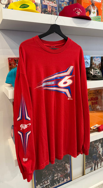 Mark Martin Roush Racing NASCAR Long Sleeve T-Shirt Sz XL