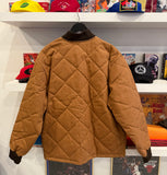 NWT Tough Duck Brown Quilted Jacket Sz L Made in Canada