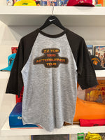 Vintage 1986 ZZ Top Band Afterburner Concert Tour Raglan Baseball T-Shirt Sz M