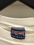 Vintage IU Indiana University Yacht Club Jordan River Jansport Sweatshirt Sz S Made in USA