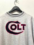 Colt Embroidered Varsity Sweatshirt Sz XXL