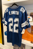 NWT Vintage Emmitt Smith #22 Dallas Cowboys Jersey Sz L Made in USA