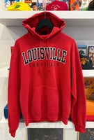 University of Louisville Cardinals Red Champion Hoodie Sz M