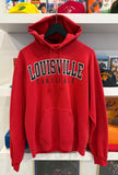University of Louisville Cardinals Red Champion Hoodie Sz M