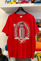 Vintage Detroit Red Wings 2002 Stanley Cup Champions T-Shirt Sz XL