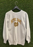 Vintage University of Notre Dame Champion Reverse Weave Sweatshirt Sz L