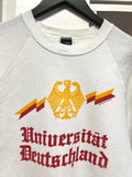 Vintage 1980 Universität Deutschland Sweatshirt Sz L