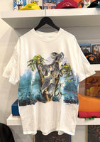Vintage Koalas Eucalyptus Trees Front & Back Large Graphics T-Shirt Sz XL Made in USA