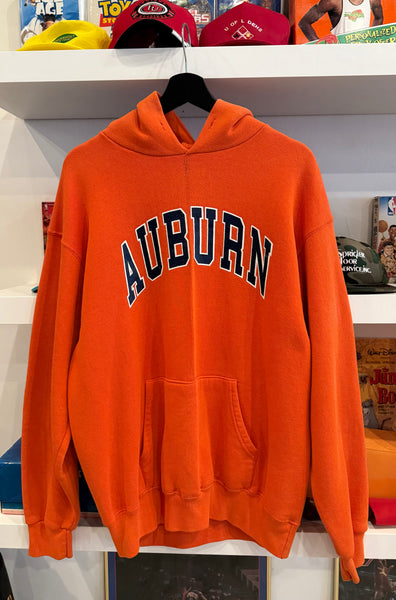 Auburn University Hoodie Sz L Made in USA