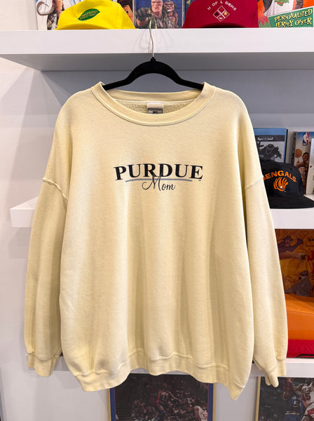 Vintage Purdue Mom Sweatshirt Sz XXL