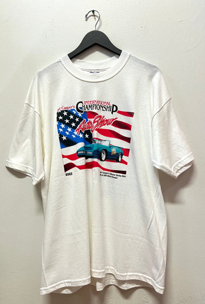 Vintage 2003 Carl Casper’s International Championship Auto Show Collector Series T-Shirt Sz XL