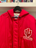 Vintage IU Indiana Hoosiers Puffer Jacket with Hood Sz XL