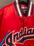 Vintage Cleveland Indians MLB Starter Puffer Jacket Sz XL