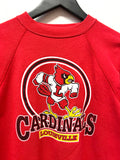 Vintage University of Louisville Cardinals Sweatshirt Sz Kids 16-18/Adult S