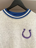 Vintage Indianapolis Colts Embroidered Sweatshirt Sz L