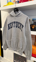 Vintage UK Kentucky Russell Athletic Gray Hoodie Sz M