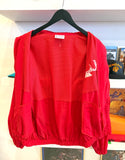 IU Indiana Hoosiers Embroidered Windbreaker Jacket Sz M