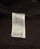Carhartt Black Sandstone Ridge Duck Canvas Chore Jacket Coat Sz XXL Tall Sherpa Lined